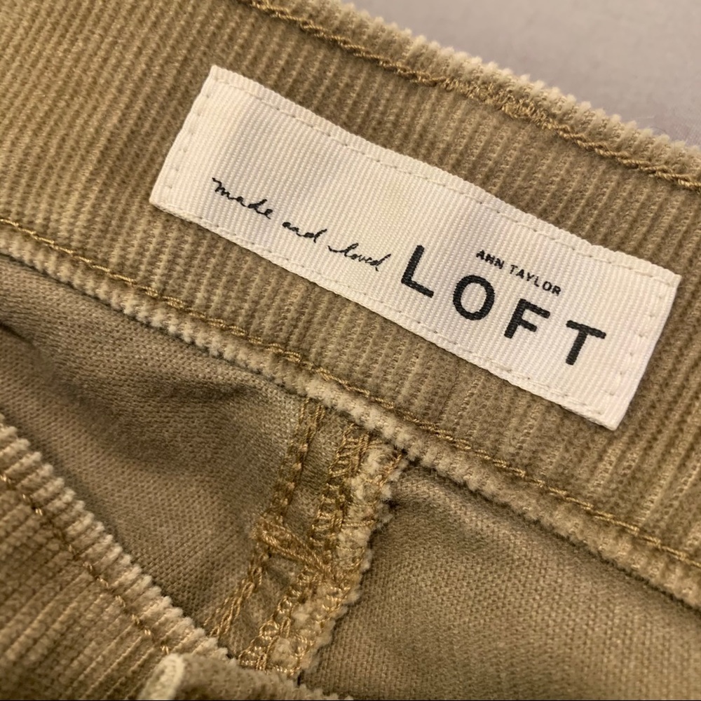 Ann Taylor LOFT Corduroy Pants - Picture 3 of 4